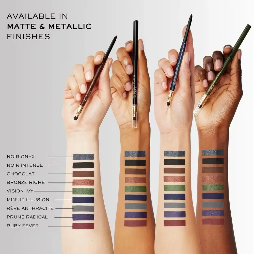 Lancome Noir Intense (Black) Le Stylo Waterproof Long-Lasting Eyeliner Pencil